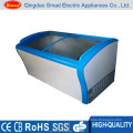 Commercial Customized double sliding door beverage cooler